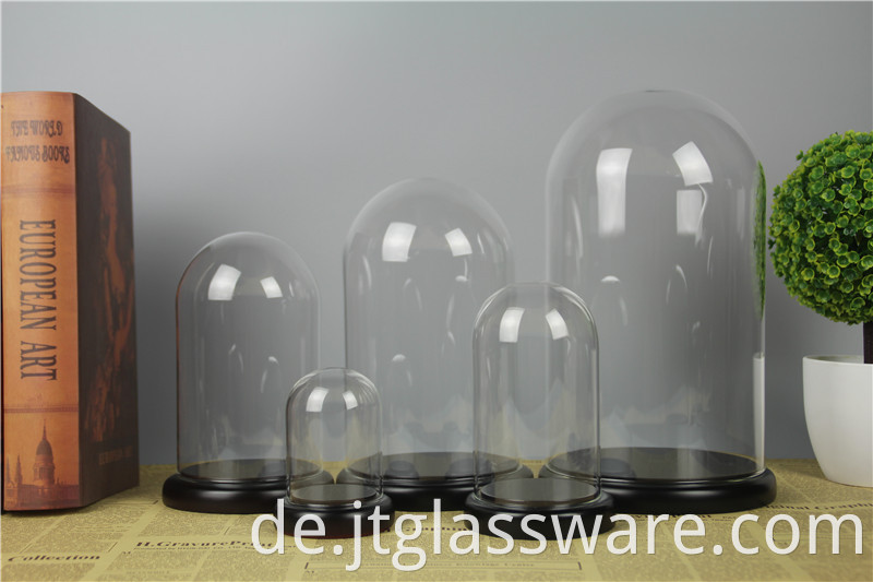 glass dome D15 x H26cm